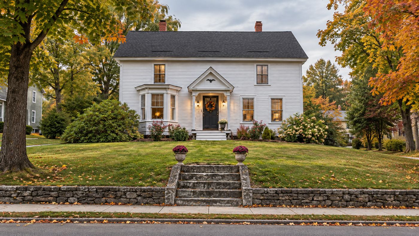 Charming Colonial home on Main Street in Dexter, Maine