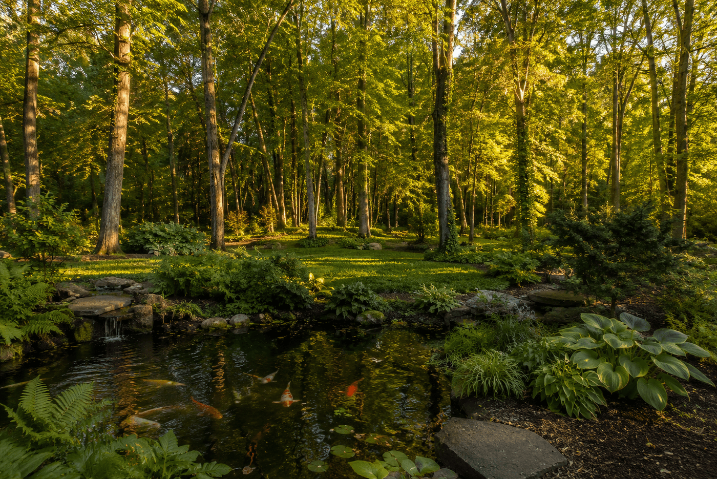 Five private wooded acres in Oshtemo Township near Kalamazoo, Michigan