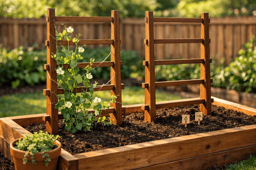 Build a Garden Trellis in 1 Hour for $10