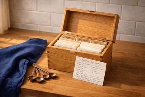 Kitchen Heirloom: Build a Recipe Box Worth Passing Down