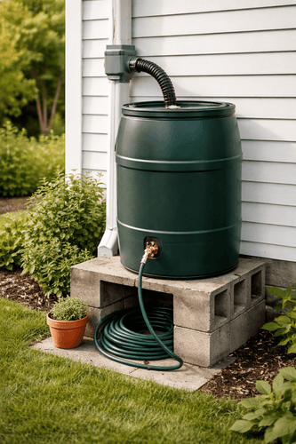 Install a Rain Barrel System in 3 Hours for $75