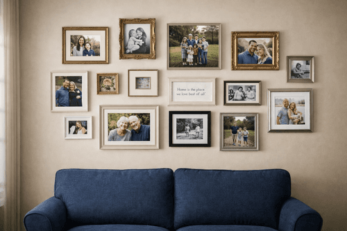 Eclectic Display: Create Gallery Walls With Thrifted Charm