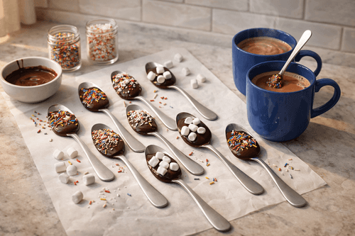 Sweet Sips: Create Gift-Worthy Hot Cocoa Spoons for $8