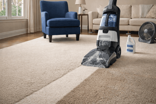Carpet Revival: Erase Winter's Dirt Without Professional Prices