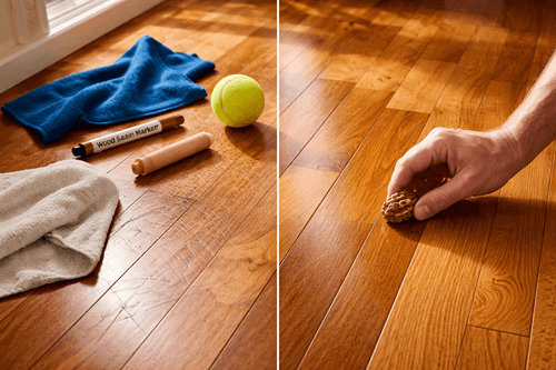 Floor Revival: Fix Scratches Without Expensive Refinishing
